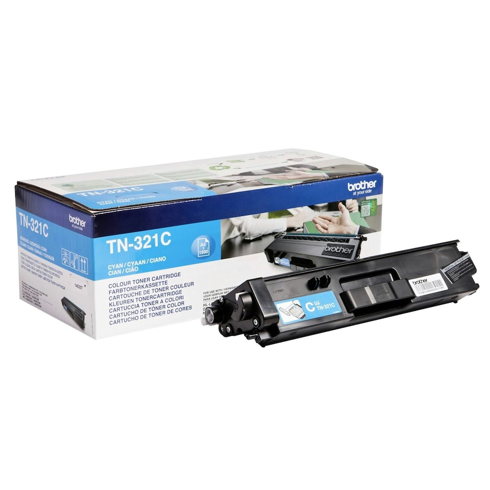 image 1 of Brother Toner Cyan Pages: 1.500, TN-321C (Pages: 1.500 Standard capacity)