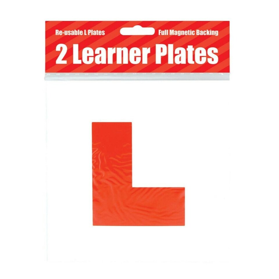 image 1 of Car Essentials L Plates Magnetic (1 Pair)