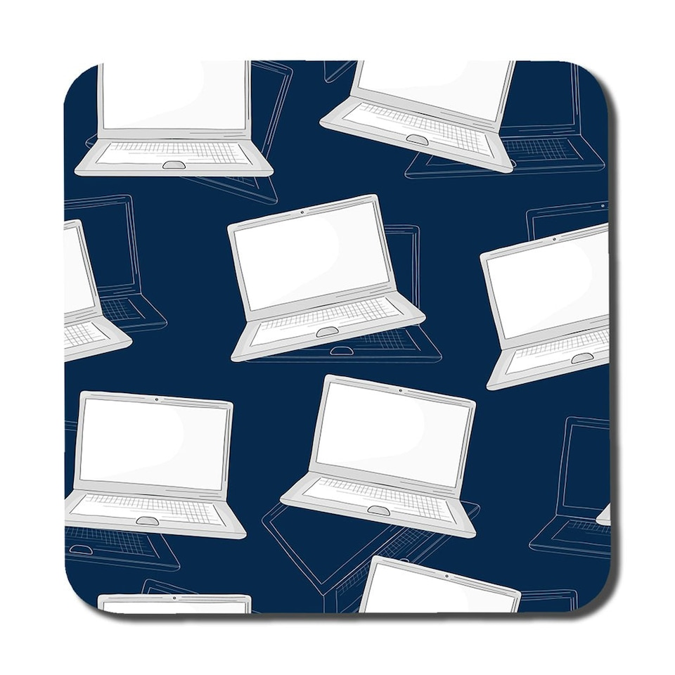 image 1 of Laptops (Placemat & Coaster Set)