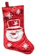 image 3 of Sequin 2-in-1 Snowman Christmas Stocking  Reversible Sparkly Festive Stocking for Fireplace Decoration