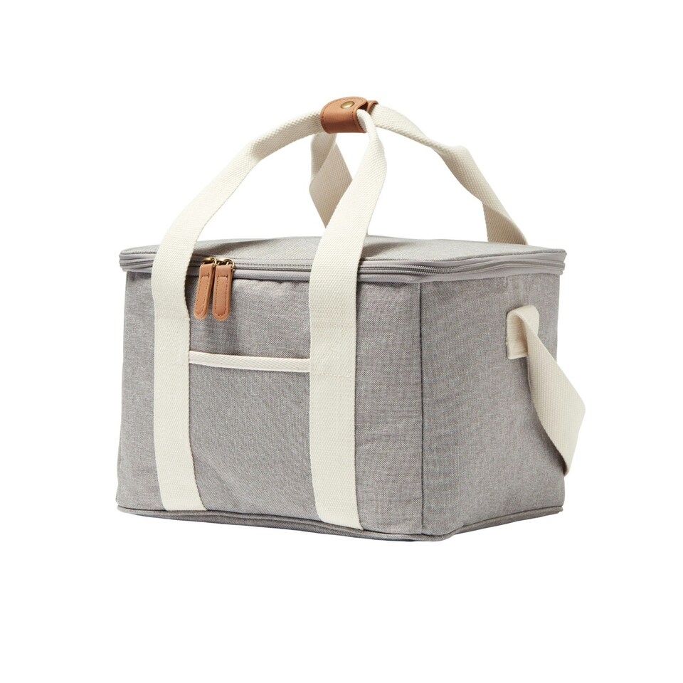 image 1 of Vinga Sortino City 12L Cooler Bag - Grey - 21cm x 32cm x 21cm | Grey | 21cm x 32cm x 21cm