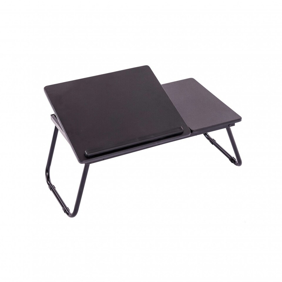image 1 of Oypla Black Portable Folding Laptop Notebook Tablet Computer Table Desk Stand Black