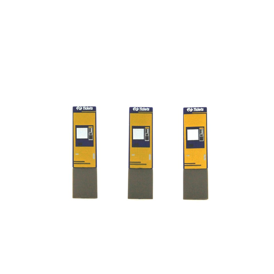 Rietze Automodelle - Reitze 70295 Fahrkartenautomat Ticket Machine Blue/Yellow /Toys - Reitze - TOYS