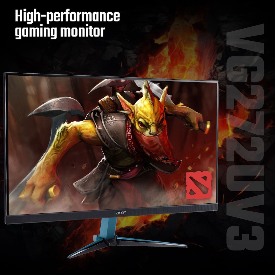 image 1 of Acer Nitro VG272UV3 27" IPS QHD 180Hz 0.5ms Freesync Premium Gaming Monitor