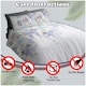image 4 of VELVETIO Hermione Complete Duvet Cover Set with Fitted Sheet Cosy Quilt Coverlet Grey | Double