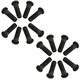 image 2 of Pack of 16 M12 x 1.5 Wheel Studs And Nuts For 100mm PCD Trailer Hubs