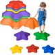 image 1 of Outsunny 6-Piece Balance Stepping Stones Stackable Non-slip Obstacle Course