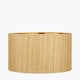 image 7 of Gold Slubbed Faux Silk Gold Lined Drum Lampshade | Gold | Gold | 1
