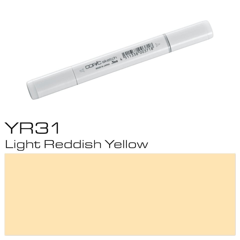 image 1 of Copic Sketch Marker, Light Reddish Yellow, Single Pen