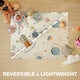 image 3 of AIYAPLAY Baby Play Mat, Double Sided Crawling Mat, Astronaut & Planet Theme