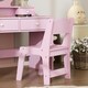 image 8 of AIYAPLAY Kids Dressing Table Set w/ Stool, Mirror, Drawers - Pink 