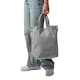 image 2 of Bagbase Canvas Daybag / Hold & Strap Shopping Bag (15 Litres) (Pack of 2) - Light Grey - One Size Grey