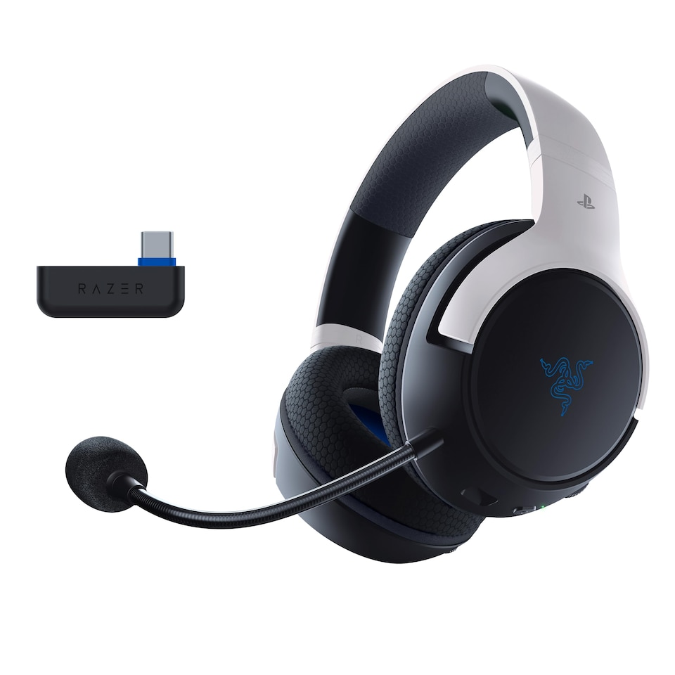 image 1 of Kaira HyperSpeed (Playstation Licensed) - Wireless gaming headset for Playstation - 2,4 HyperSpeed and Bluetooth (Triforce 50mm, HyperClear microphone, USB, cross-platform) White