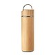 image 1 of MidOcean Tampere Double-Walled 400ml Flask - Wood - One Size Brown | One Size