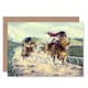 image 1 of Scottish Highland Cow Race Painting Art Card