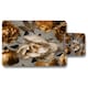 image 2 of Golden White Flower (Placemat & Coaster Set)