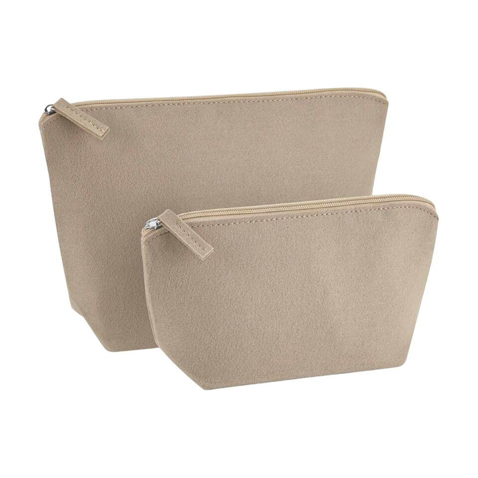 image 1 of Bagbase Felt Accessory Bag - Sand - 19cm x 18cm x 9cm Brown