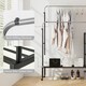 image 8 of CISTWAY Clothes Drying Rack Double Rods Garment Rack Siliver