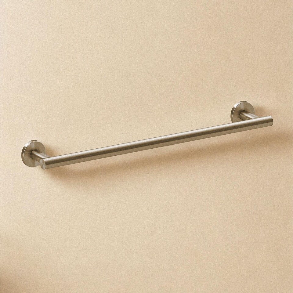 image 1 of COSMIC Towel rack, Brushed stainless steel, ARCHITECT S+ Collection