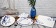 image 4 of Verano Spanish Ceramics Coastal Sea Shell Round Platter - 33cm | Multi | 1