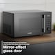 image 4 of Hyundai 900W 23L Black Digital Microwave, Mirror-Effect Glass Door, Stainless Steel Interior HYMW90023DB