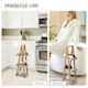 image 7 of kleankin 3 Tier A Frame Bathroom Shower Caddy Storage Unit Shelving Organizer