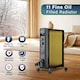 image 6 of PureMate 2500W Oil Filled Radiator, 11 Fin Portable Electric Heater with Adjustable Thermostat, 24hr Timer & 3 Heat Settings