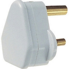 Dencon 5A 3 Pin Plug (UK Plug) - White - One Size