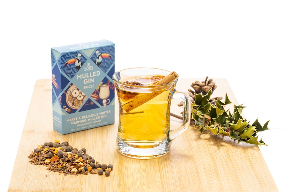 image 1 of Traditional Mulling Spices Assortment Gift Pack, 3 Varieties: Gin, Wine, Cider.