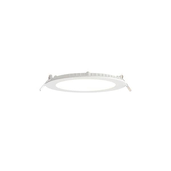 Netlighting Siriodisc Integrated LED Recessed Light Panel Matt White Frosted Acrylic