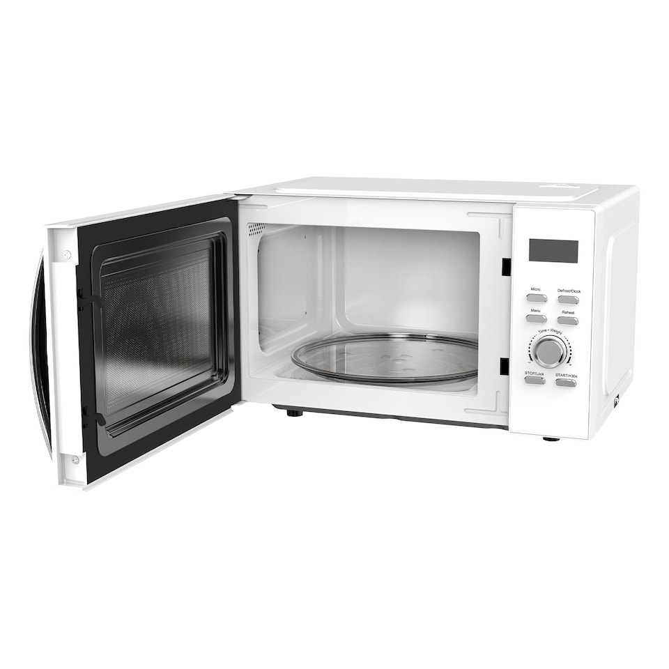 image 1 of Digital Microwave, 30 Litre, 950W, White, Igenix IGMS03090W