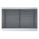 image 2 of Nicoman Aluminium Door Mat with Slats & Grey Brushes