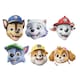 image 1 of Chase, Rubble, Marshall, Zuma, Skye & Rocky Paw Patrol Cardboard Face Masks - Pack of 6