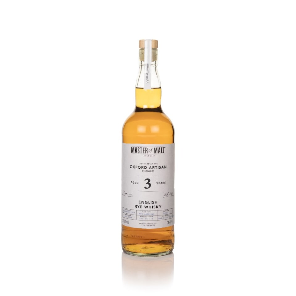 image 1 of Oxford Artisan 3 Year Old 2019 Single Cask Master of Malt