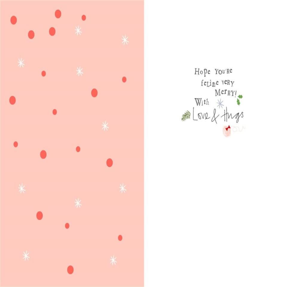 image 1 of From The Cat Christmas Card