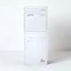 image 3 of SMART PARCEL BOX® Large Front & Rear Access White White