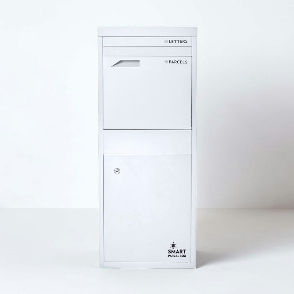 image 1 of SMART PARCEL BOX® Large Front & Rear Access White White