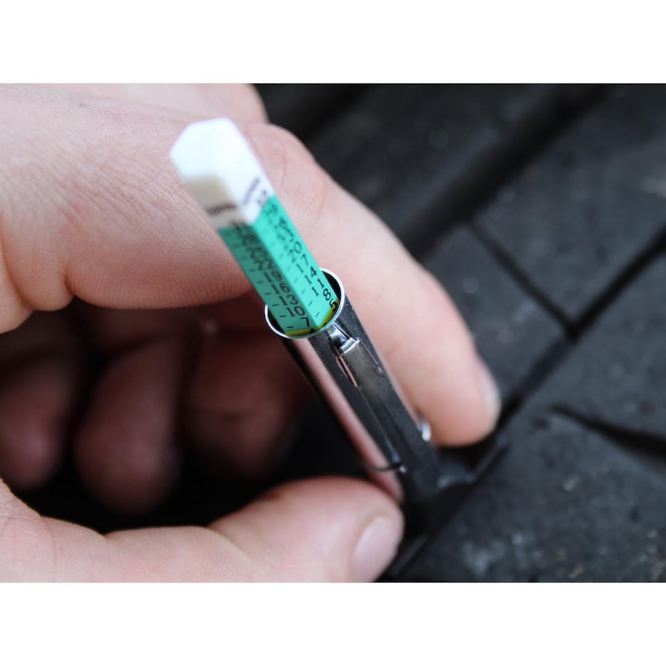 image 1 of Faithfull Tread Depth Gauge Manual | Multi | Multi Colour | One Size | 1
