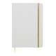 image 1 of MidOcean Route White A5 Notebook - Gold/White - One Size