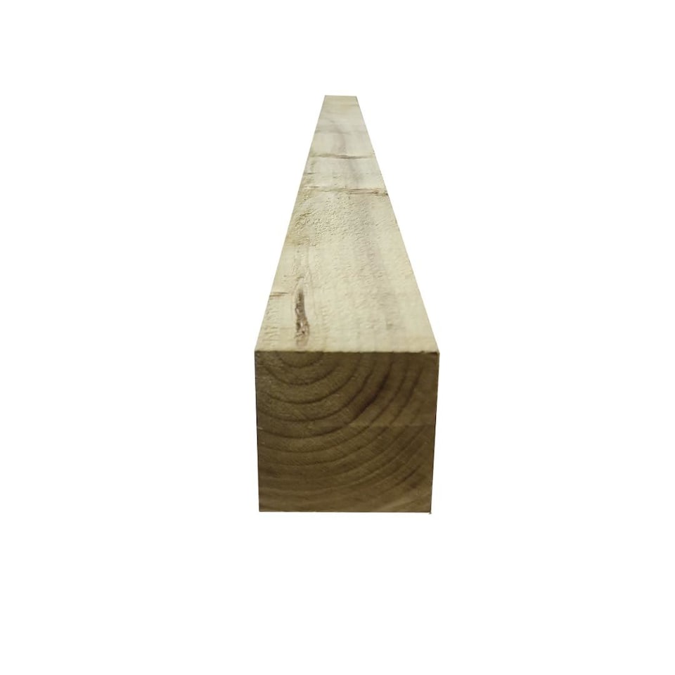 image 1 of Snowdon Timber Garden FP448T8 Treated 4x4" Fence Post (H) 2.4m (W) 100mm 8 Pack