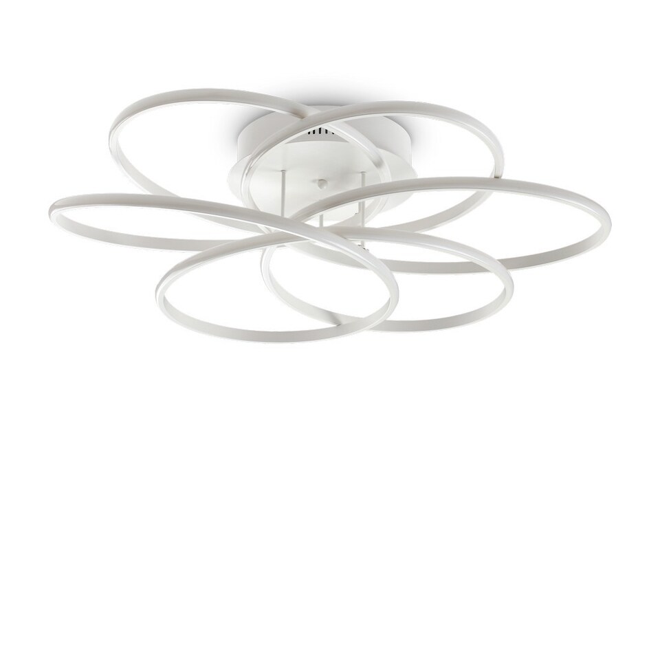 image 1 of Karol Integrated LED Indoor Flush Ceiling Lamp White 4000K