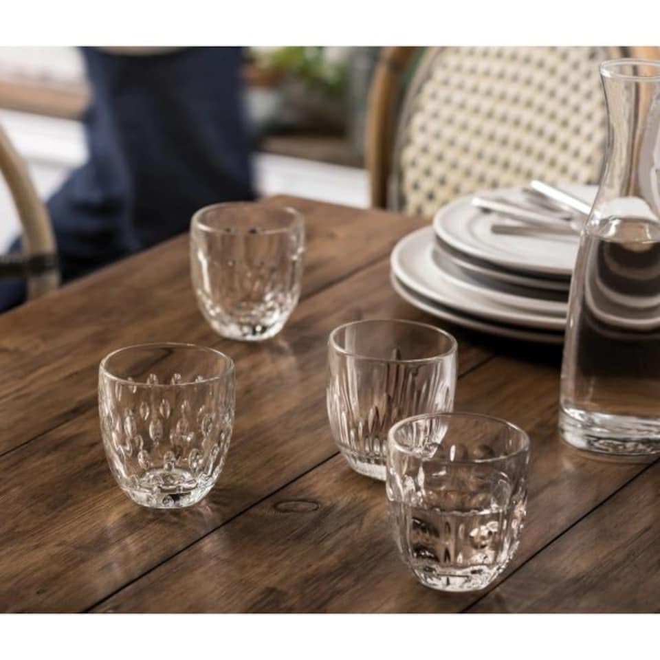 image 1 of Tumblers: 4 x 23cl La Rochere Troquet Tumblers, Glass Clear