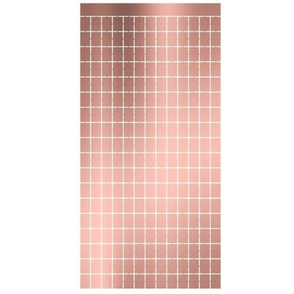 Rose Gold Foil Sequin Curtain Backdrop