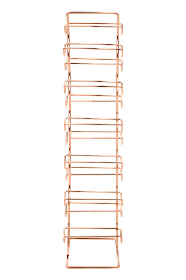 image 1 of Wren 12 Tier Wine Rack With Copper Finish