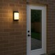 image 4 of CGC ROX Black Outdoor LED Wall Light with Opal Diffuser IP65 10W Black