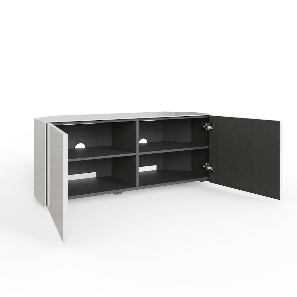 image 1 of Frank Olsen Corner 1200 Tv Cabinet White | White
