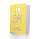image 2 of 70 Not Vintage Yet Fun Happy Joke Humour Her Funny 70th Birthday Card
