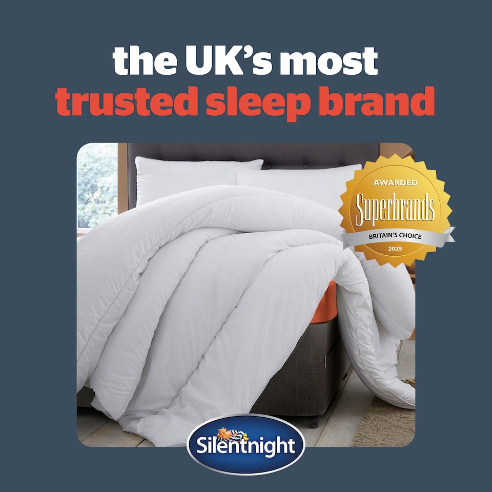 image 1 of Silentnight Super Snuggly 15 Tog Duvet | White