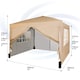 image 7 of MCC Direct Gazebo 3x3 Pop up with Sides Beige | Cream | Beige