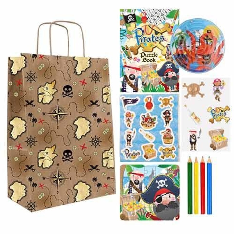 image 1 of Pirate Pre-Filled Party Favour Bag